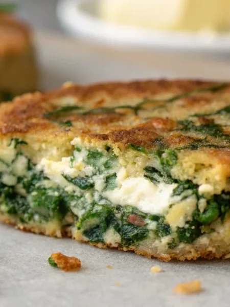 spinach feta patty